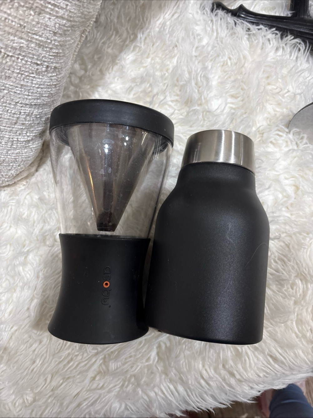Asobu portable insulated Coffee Maker - Black
